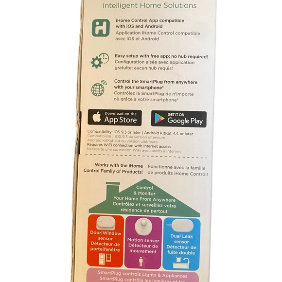 WI-FI DOOR OR WINDOW SENSOR 24/7 HOME MONITORING SENSOR ALERT YOUR PHONE NWT - Picture 2 of 7